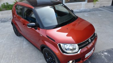 Maruti Ignis overhead First Drive Review