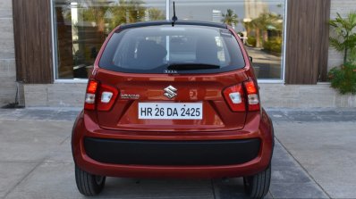 Maruti Ignis rear First Drive Review