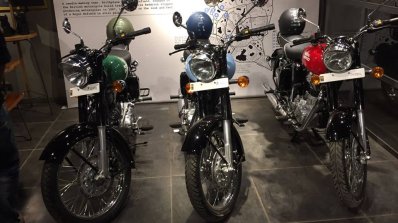 Royal Enfield Classic 350 Redditch series all colours front
