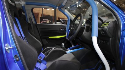 Suzuki Swift Racer RS front seats at 2017 Tokyo Auto Salon