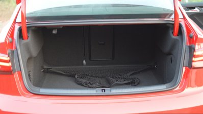 2017 Audi A3 sedan (facelift) boot volume First Drive Review