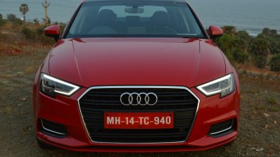 2017 Audi A3 sedan (facelift) front First Drive Review