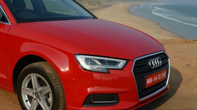 2017 Audi A3 sedan (facelift) front end First Drive Review