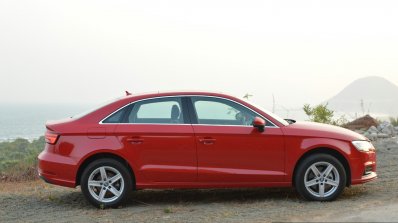 2017 Audi A3 sedan (facelift) side First Drive Review