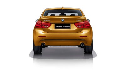 2017 BMW 1 Series Sedan rear
