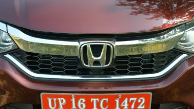 2017 Honda City ZX (facelift) grille First Drive Review