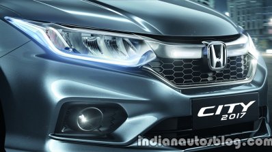 2017 Honda City (facelift) front fascia