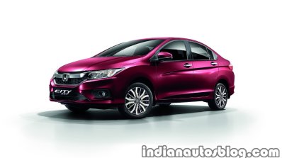 2017 Honda City (facelift) front three quarters second press image