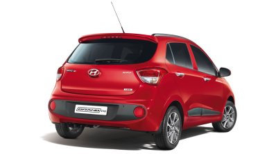 2017 Hyundai Grand i10 (facelift) rear press image