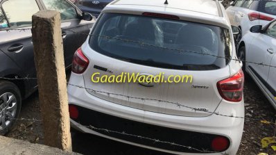 2017 Hyundai Grand i10 (facelift) rear spied