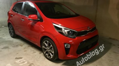 2017 Kia Picanto front three quarters unofficial image
