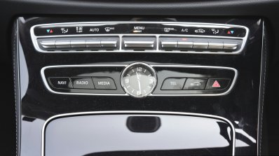 2017 Mercedes E Class (LWB) center console First Drive Review