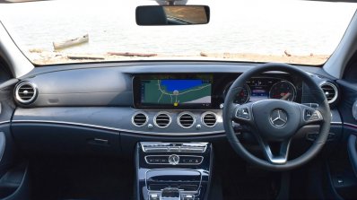 2017 Mercedes E Class (LWB) dashboard First Drive Review