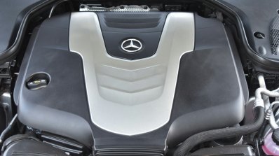2017 Mercedes E Class (LWB) engine cover First Drive Review