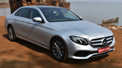 2017 Mercedes E Class (LWB) front quarter right First Drive Review