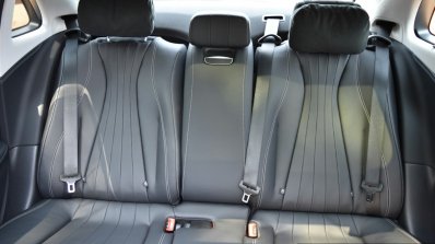 2017 Mercedes E Class (LWB) rear seat First Drive Review