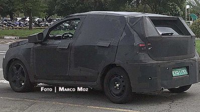 Fiat X6H rear three quarters spy shot Brazil