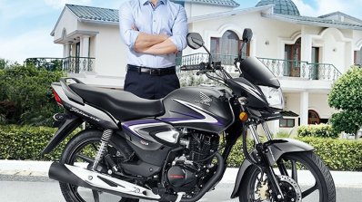 Honda Shine BSIV front three quarter