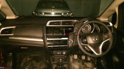 Honda WR-V dashboard spy shot