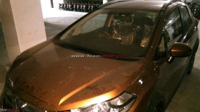 Honda WR-V exterior spy shot