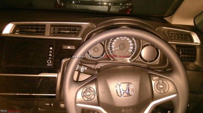 Honda WR-V interior spy shot