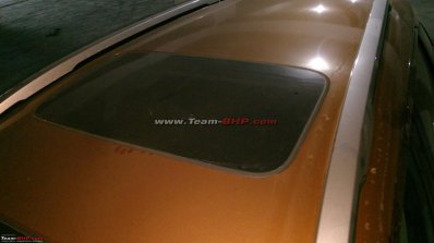 Honda WR-V roof spy shot