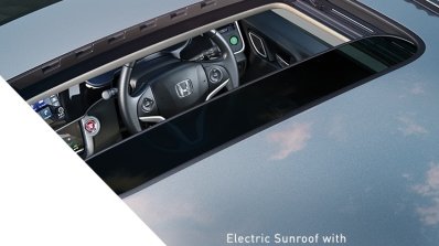 India-spec 2017 Honda City sunroof
