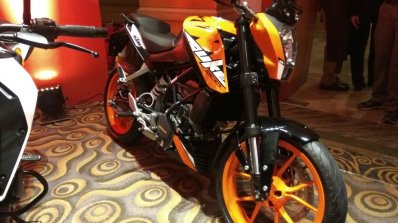 KTM Duke 200 India launch orange