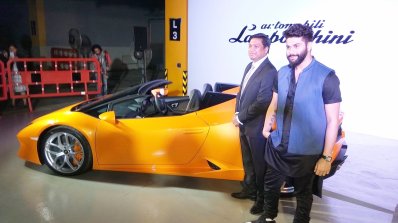 Lamborghini Huracan RWD Spyder India launch