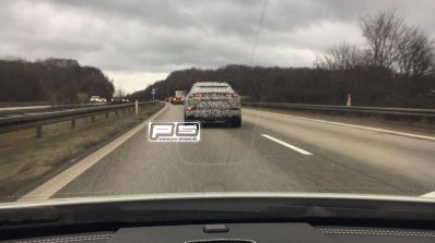 Lamborghini Urus rear second spy shot