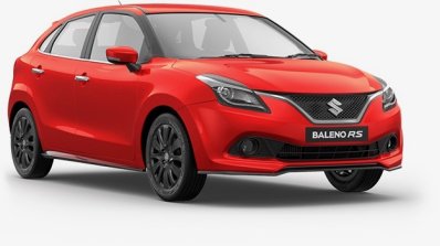 Maruti Baleno RS front quarter press image