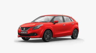 Maruti Baleno RS front three quarter press image