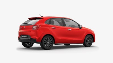 Maruti Baleno RS rear three quarter press image