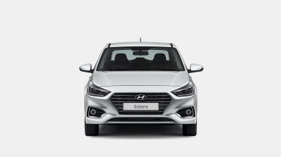 Next-gen 2017 Hyundai Solaris (2017 Hyundai Verna) front revealed