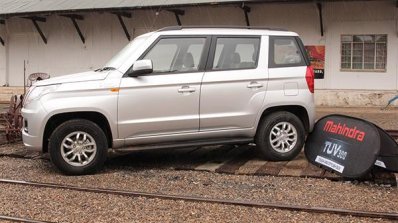 South African-spec Mahindra TUV300 profile