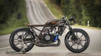 Yamaha RD350 Falcon by Moto Essence side