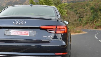 2017 Audi A4 35 TDI taillamp First Drive Review