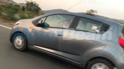 2017 Chevrolet Beat left side spy shot