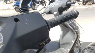 2017 Hero Duet reaches dealership right switchgear