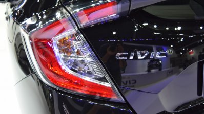 2017 Honda Civic Hatchback taillamp at the BIMS 2017