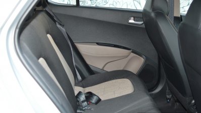 2017 Hyundai Grand i10 1.2 Diesel (facelift) rear cabin Review