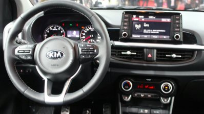 2017 Kia Picanto interior at the Geneva Motor Show Live