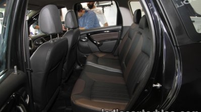 2017 Nissan Terrano (facelift) rear seat launched