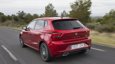 2017 Seat Ibiza rear three quarter