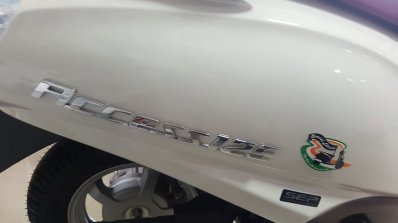 2017 Suzuki Access 125 BSIV at dealership badging