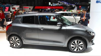 2017 Suzuki Swift (2017 Maruti Swift) side Geneva Live