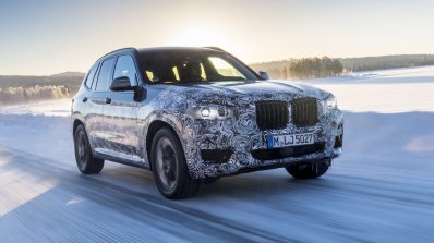 2018 BMW X3 (BMW G01) winter testing North Sweden