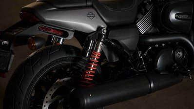 Harley Davidson Street Rod 750 rear suspension