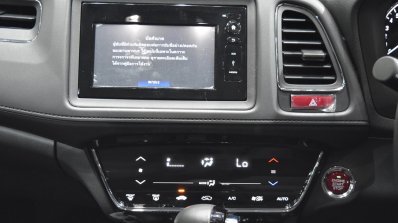 Honda HR-V center console showcased at the BIMS 2017