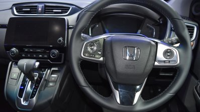 India-bound 2017 Honda CR-V 7-seater interior at the BIMS 2017